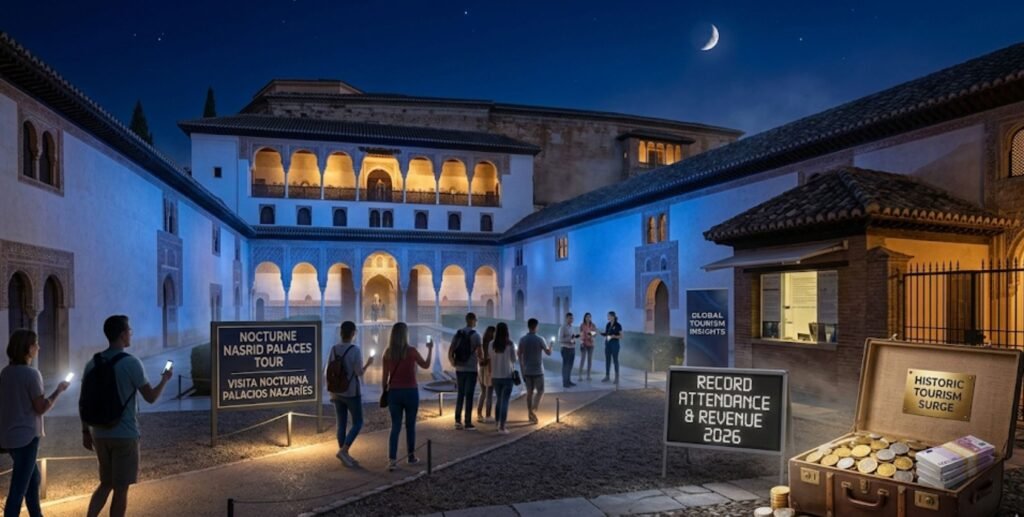 Alhambra Palace Night Tour Attendance Revenue Hits Record in Historic Tourism Surge