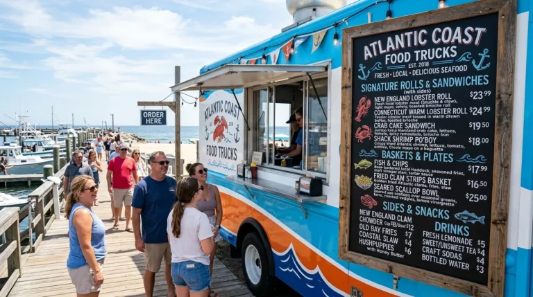 Atlantic Coast Food Trucks Menu