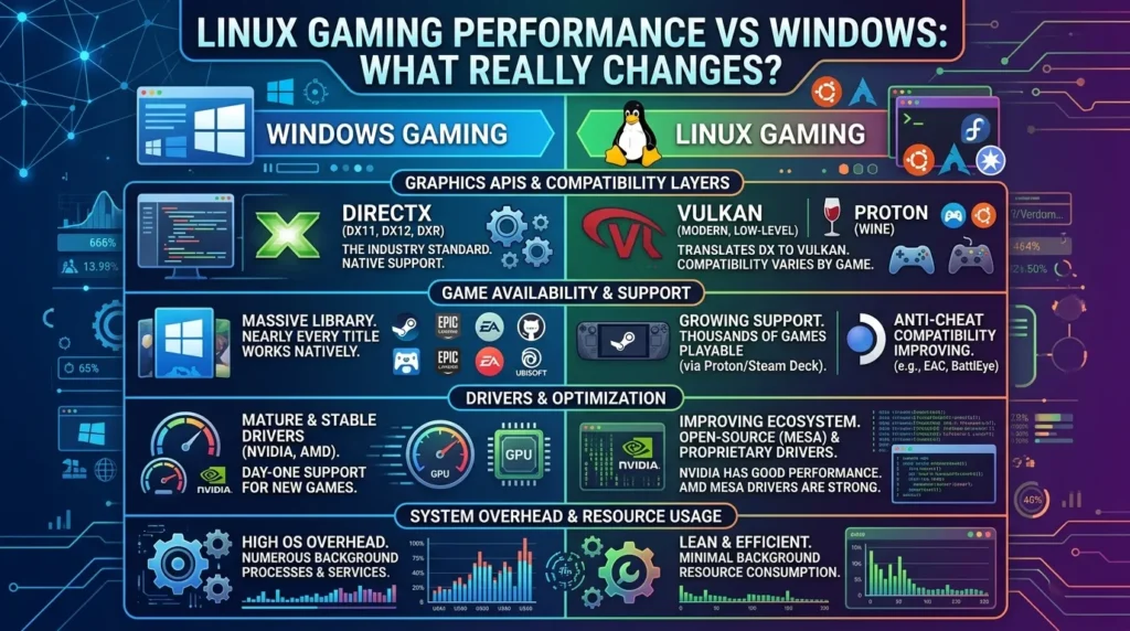 Linux Gaming Performance vs Windows