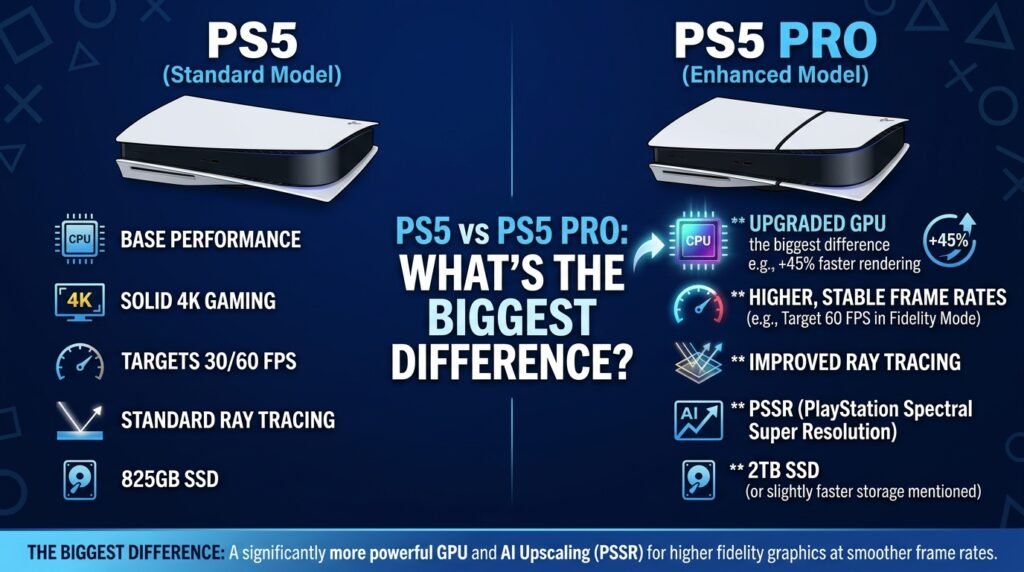 PS5 vs PS5 Pro