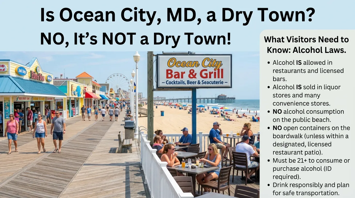 Is Ocean City Maryland a Dry Town