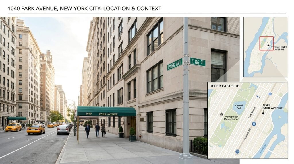 1040 Park Avenue New York