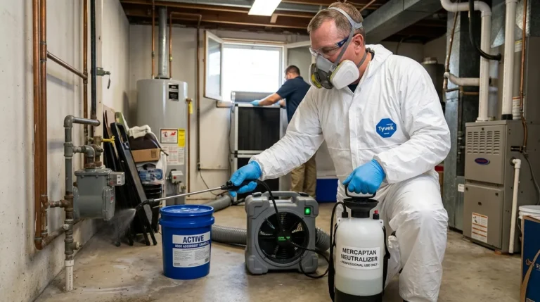 Mercaptan Odor Removal