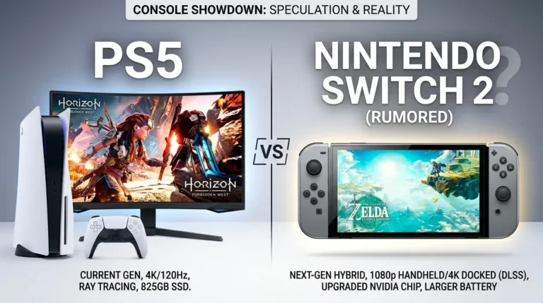 PS5 vs Nintendo Switch 2