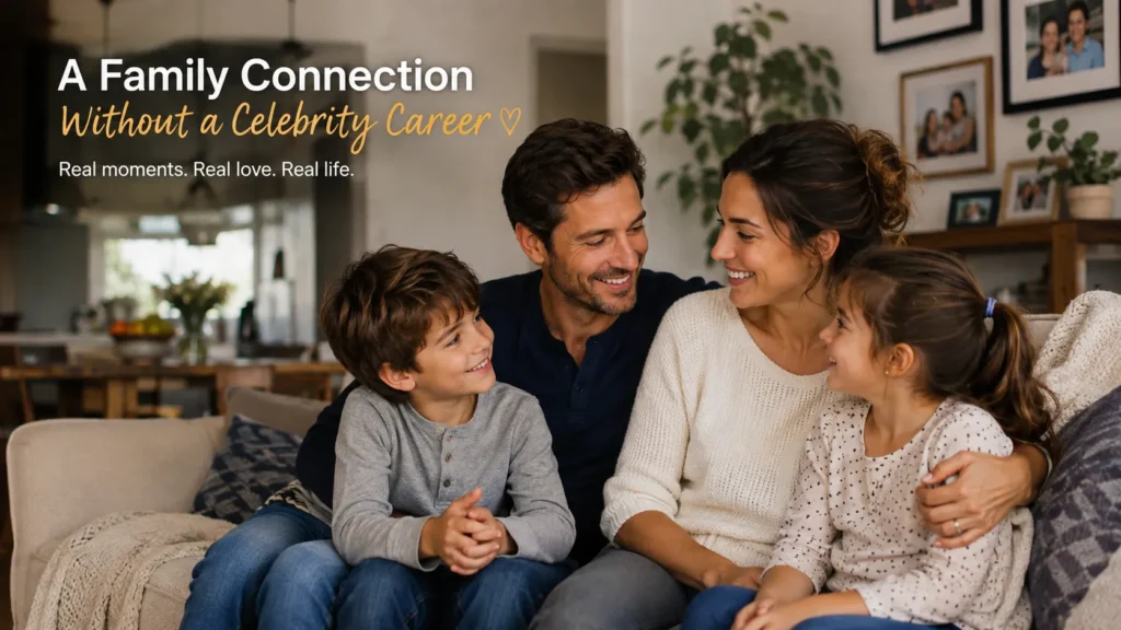 A Family Connection Without a Celebrity Career