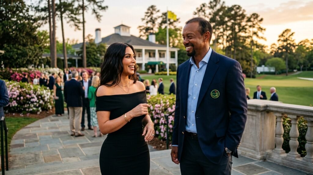 Kim Kardashian and Tiger Woods