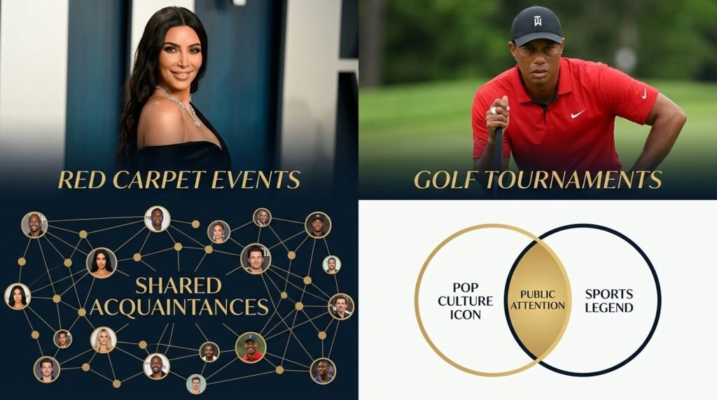 Are Kim Kardashian and Tiger Woods Connected?