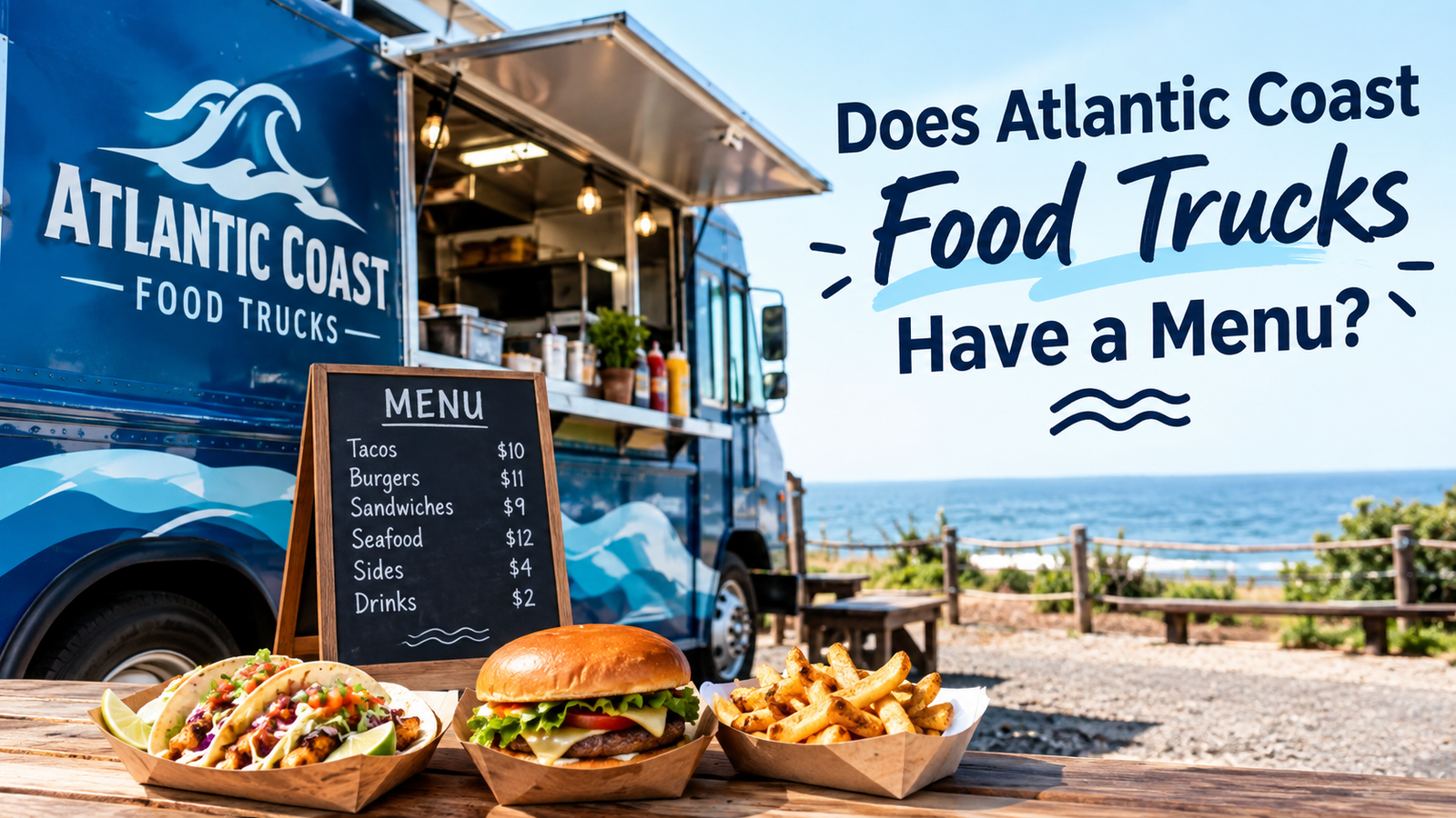 Does Atlantic Coast Food Trucks Have a Menu?